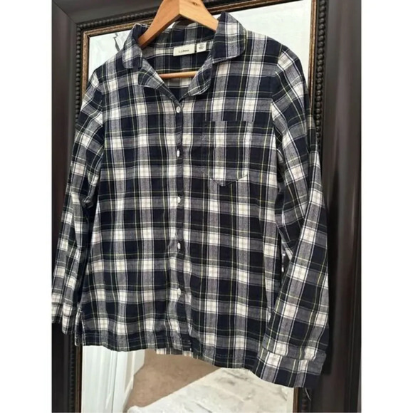 L.L. Bean Flannel Button Down Shirt Size‎ XXS - Picture 1 of 4